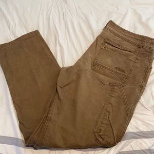 Khaki colored kuhl pants. Worn only a few times